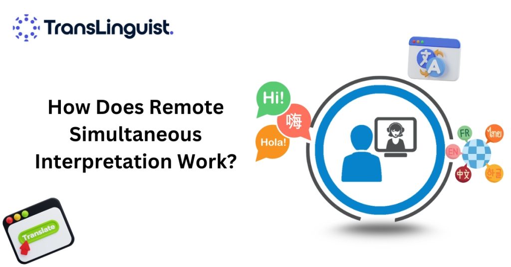 How Does Remote Simultaneous Interpretation Work?