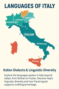 Languages of Italy Discover Italy's Linguistic Diversity