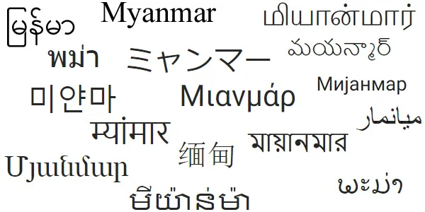 Languages of Myanmar : TransLinguist