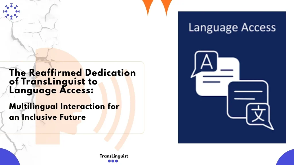 Multilingual Interaction for an Inclusive Future