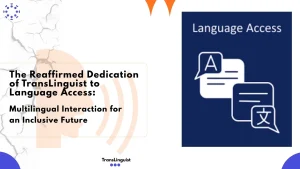 Multilingual Interaction for an Inclusive Future